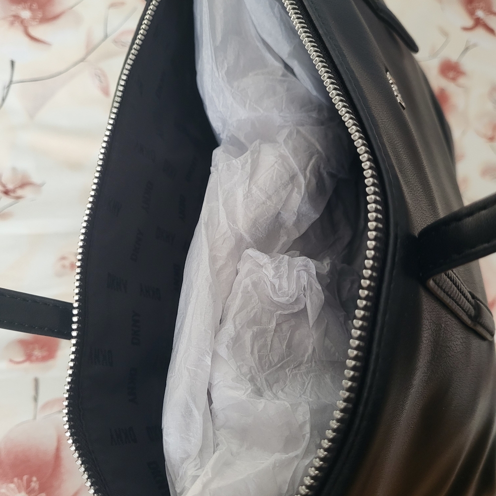 Black Leather Handbag